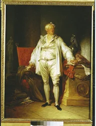 Portret pana Bergereta de Grancourt (1715-85) 1774